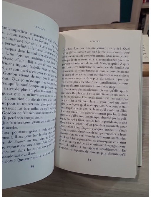 Le baiser - roman sentimental de Danielle Steel