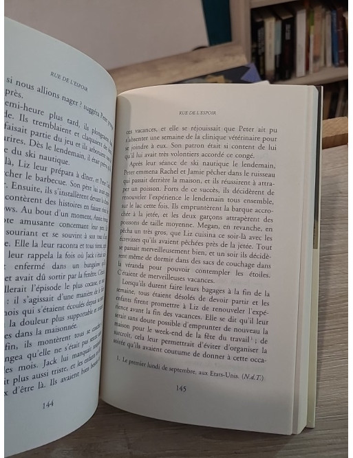 Rue de l'Espoir - roman sentimental de Danielle Steel