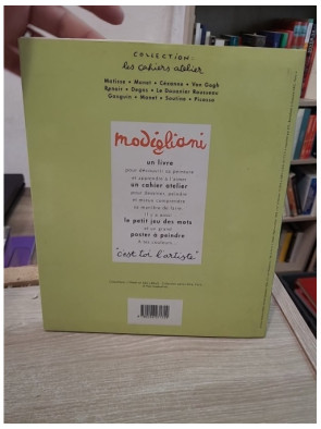 Modigliani - cahier atelier pour découvrir et comprendre son art