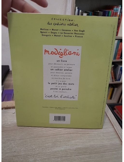 Modigliani - cahier atelier pour découvrir et comprendre son art
