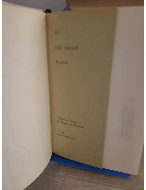 Ce que savait Maisie - roman psychologique classique de Henry James