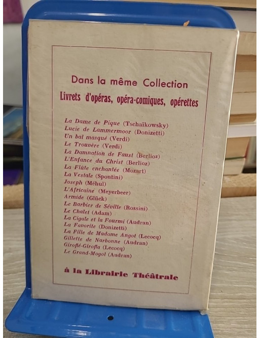 L'Arlésienne - pièce en trois actes et cinq tableaux d'Alphonse Daudet