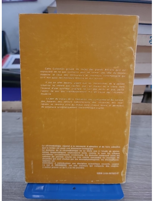 Des rythmes biologiques à la chronologie - Introduction à la chronobiologie