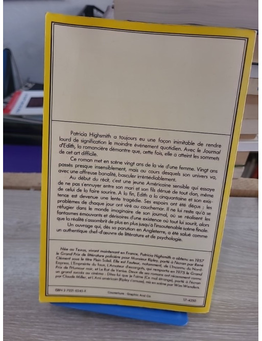 Le Journal d'Edith - Roman psychologique sombre et troublant