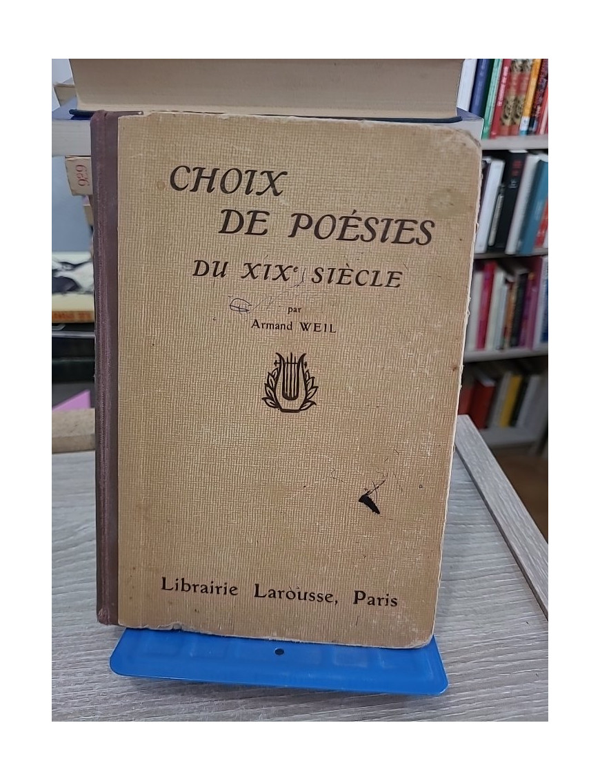 Choix de poésies du XIXe siècle - Anthologie littéraire classique