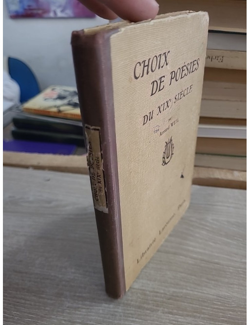 Choix de poésies du XIXe siècle - Anthologie littéraire classique