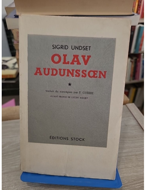 Olav Audunssoen et ses enfants - Tome 1, saga historique norvégienne