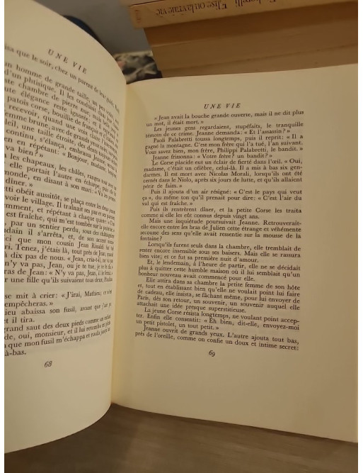 Une vie - Guy de Maupassant - Édition 1957 Guilde du Livre