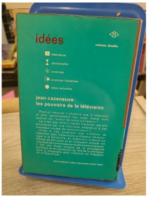 Les pouvoirs de la télévision - Jean Cazeneuve - Gallimard 1970