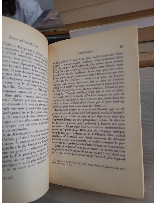 Riens philosophiques - Søren Kierkegaard - Gallimard Idées 1969