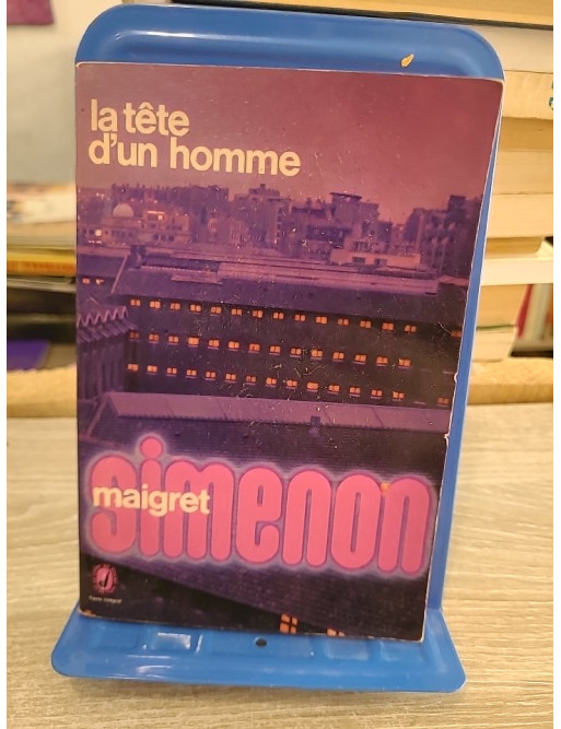 La Tête d'un homme - Georges Simenon - Le Livre de Poche 1970
