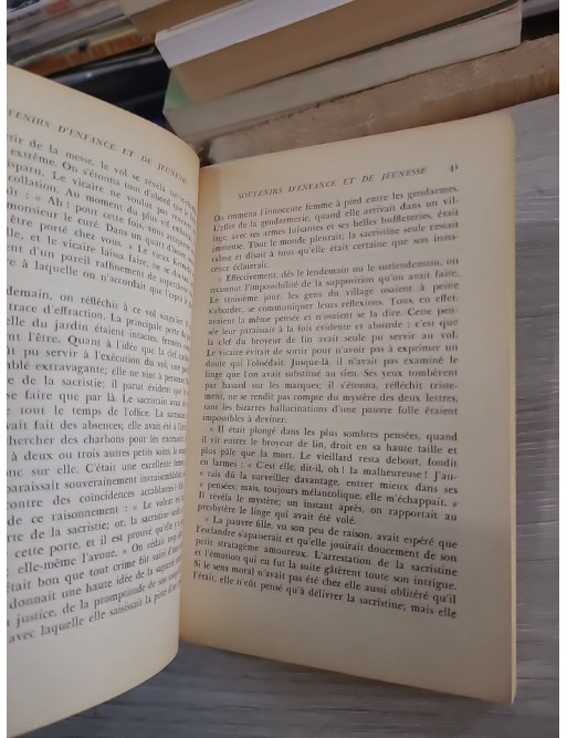 Souvenirs d'enfance et de jeunesse - Ernest Renan - Le Livre de Poche 1967