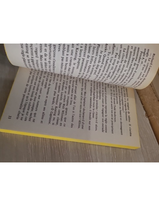 Le Cercle des poètes disparus - N. H. Kleinbaum - Le Livre de Poche 1991