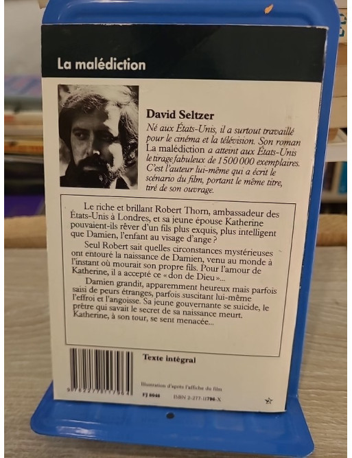 La Malédiction - Tome 1 - David Seltzer - J'ai Lu 1999