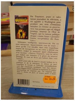 Le Démon du passé - Mary Higgins Clark - Le Livre de Poche 1989