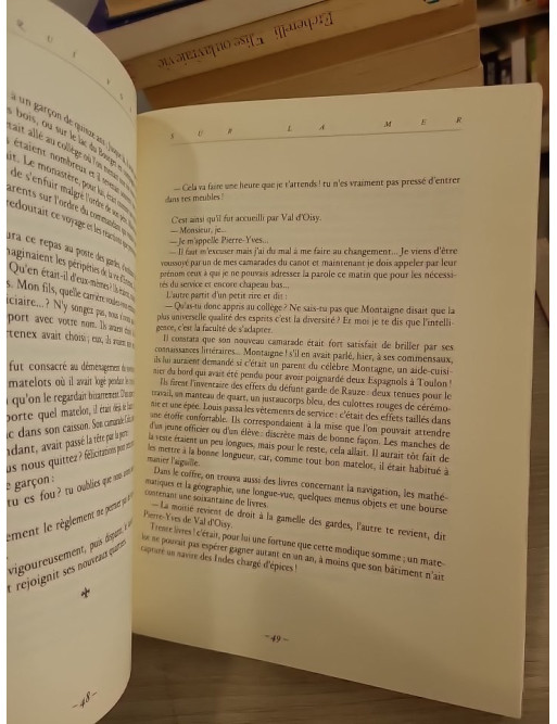 Ceux qui vont sur la mer - Roman d’aventure maritime sous Louis XV