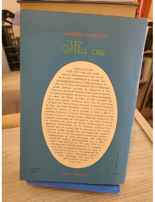 Ma vie - Autobiographie d’Isadora Duncan, pionnière de la danse moderne