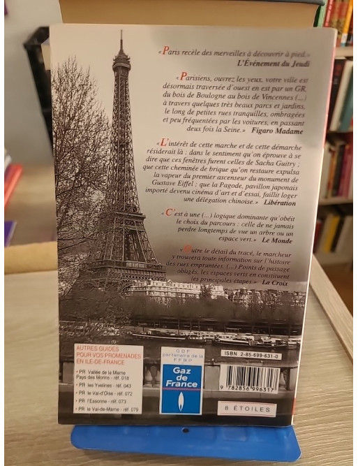 GR de Pays, Paris à pied - Topo-guide de randonnées urbaines
