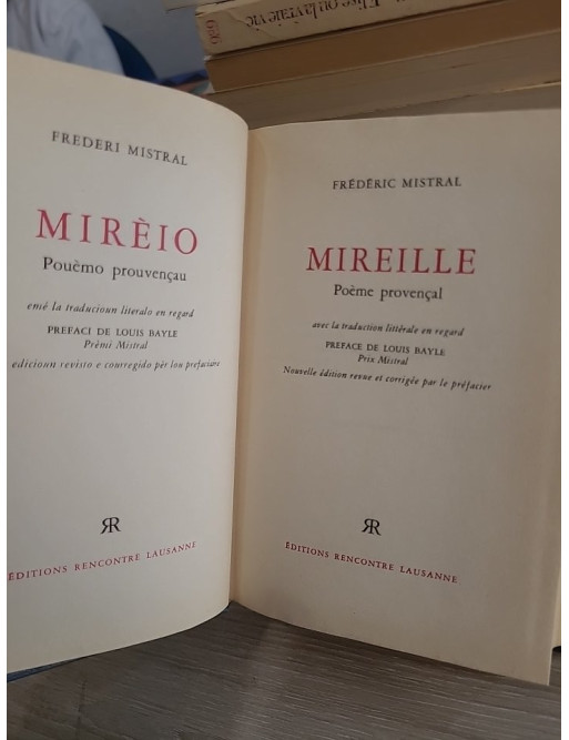 Mireille - Poème provençal, œuvre majeure de la littérature occitane