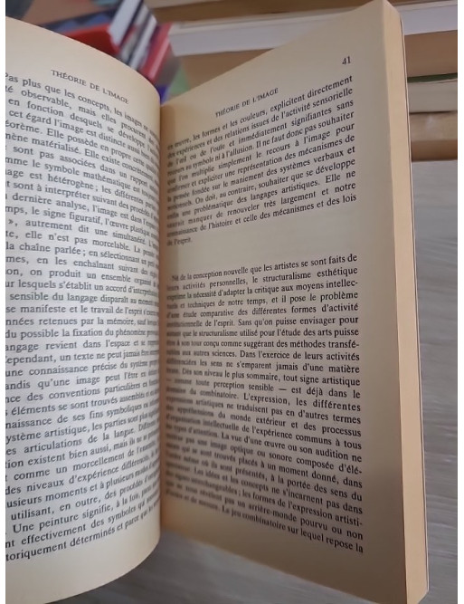 L'Image, la vision et l'imagination - De la peinture au cinéma