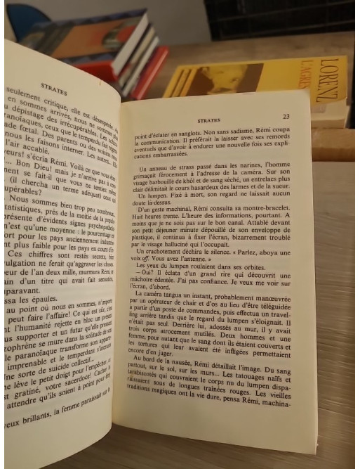 Strates - Roman de science-fiction sur le temps et la mémoire