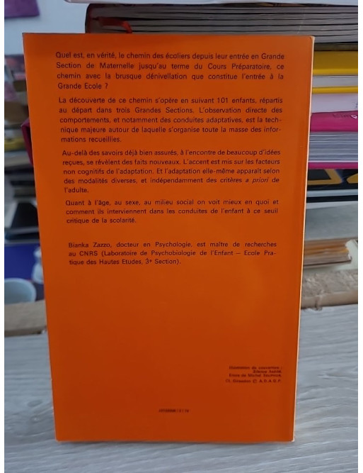 Un grand passage de l'école maternelle à l'école élémentaire - Étude pédagogique