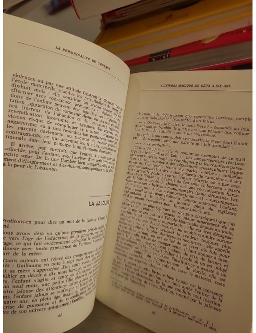 La personnalité de l'enfant - Étude psychologique du développement
