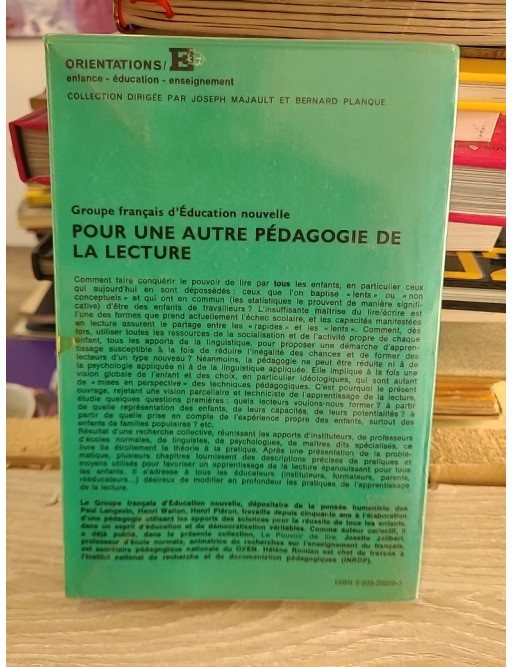 Pour une autre pédagogie de la lecture - Josette Jolibert