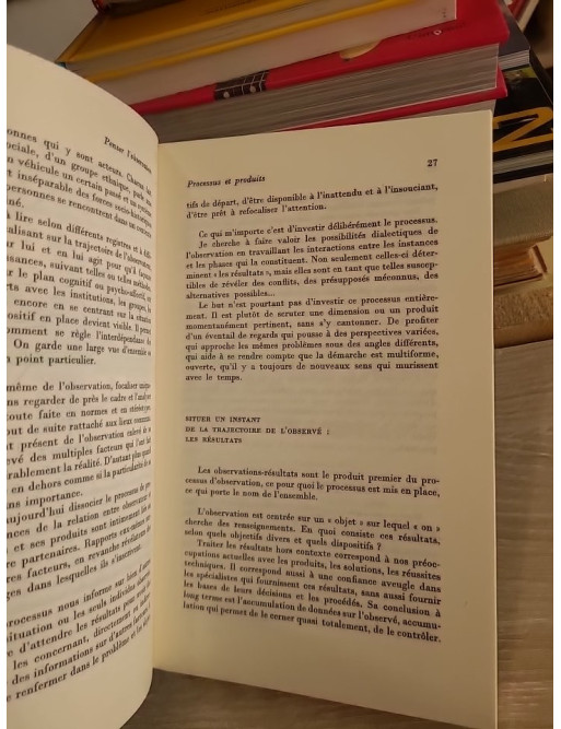 Les enjeux de l'observation - Ruth Canter Kohn