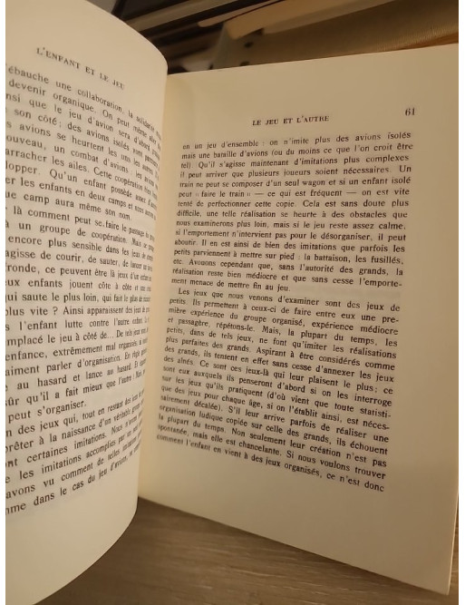 L'enfant et le jeu - Faits et doctrines pédagogiques - Jean Château
