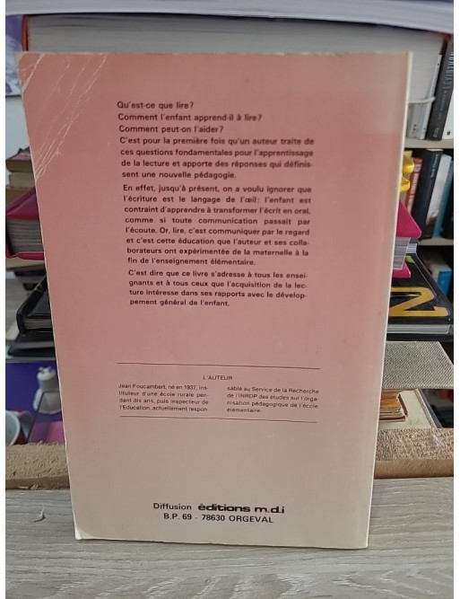 Manière d'être lecteur - Jean Foucambert