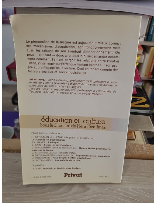 Lire et raisonner - Jacques Fijalkow et John Downing