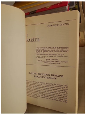 Du parler au lire - Interaction entre l'adulte et l'enfant - Laurence Lentin
