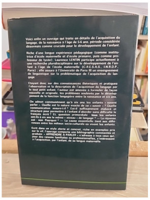 Apprendre à parler à l'enfant de moins de 6 ans - Tome 1 - Laurence Lentin