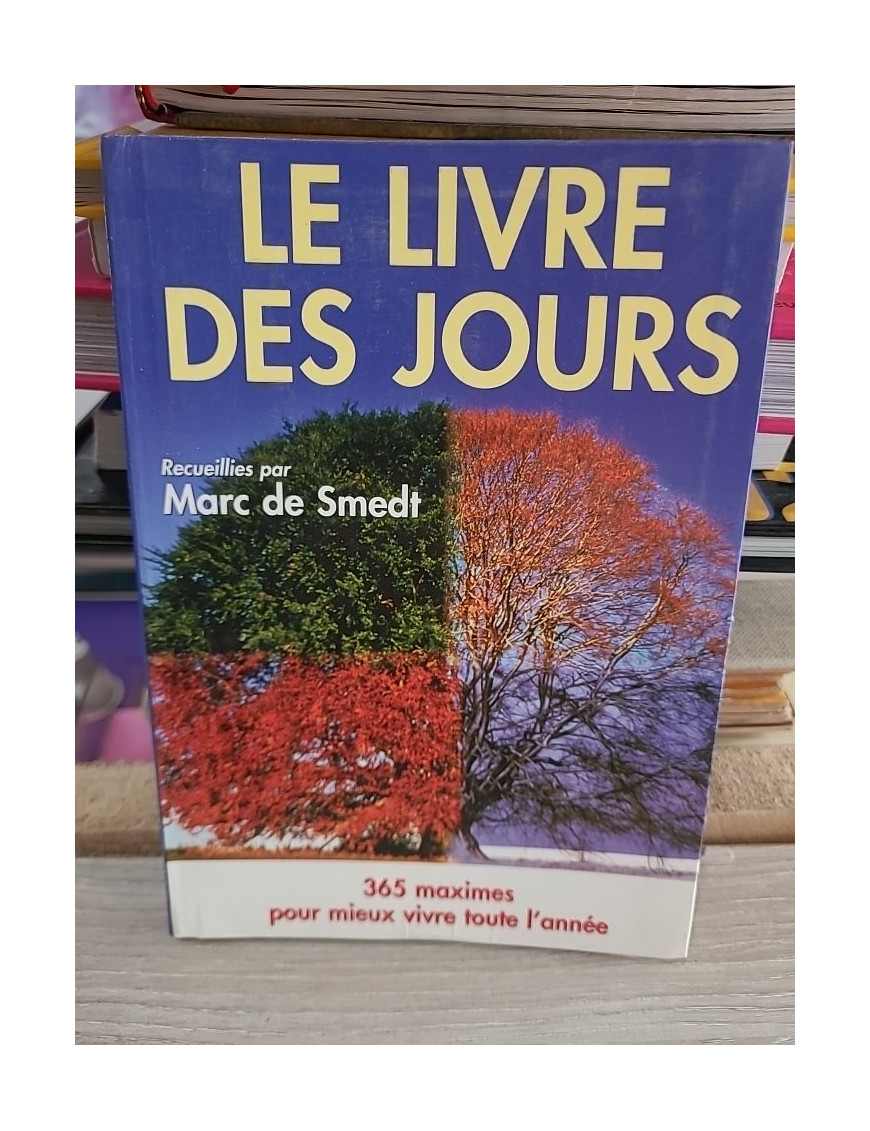 Le livre des jours - Marc de Smedt