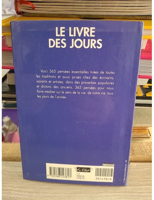 Le livre des jours - Marc de Smedt