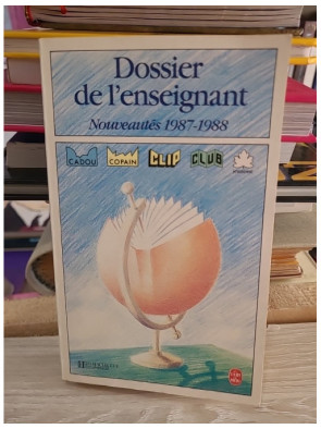 Dossier de l'enseignant : fiches analytiques des nouveautés 1987-1988 - index titres, auteurs et thèmes