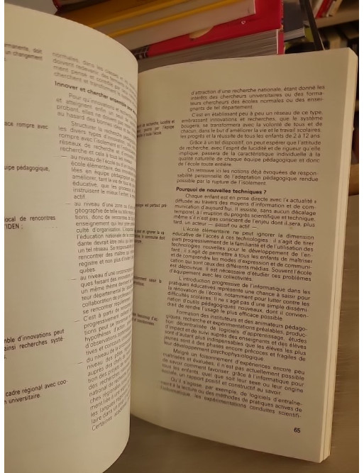 Imprimerie nationale : projet de loi de finances pour 1985, annexe services votés et mesures nouvelles