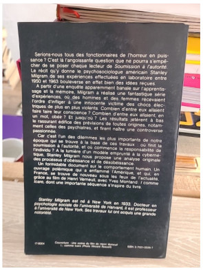 Soumission à l'autorité : un point de vue expérimental