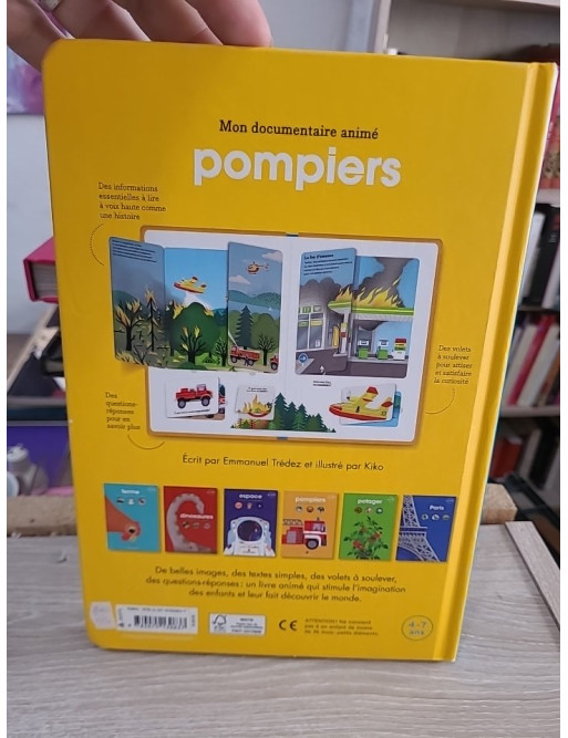 Pompiers : encyclopédie animée dès 4 ans