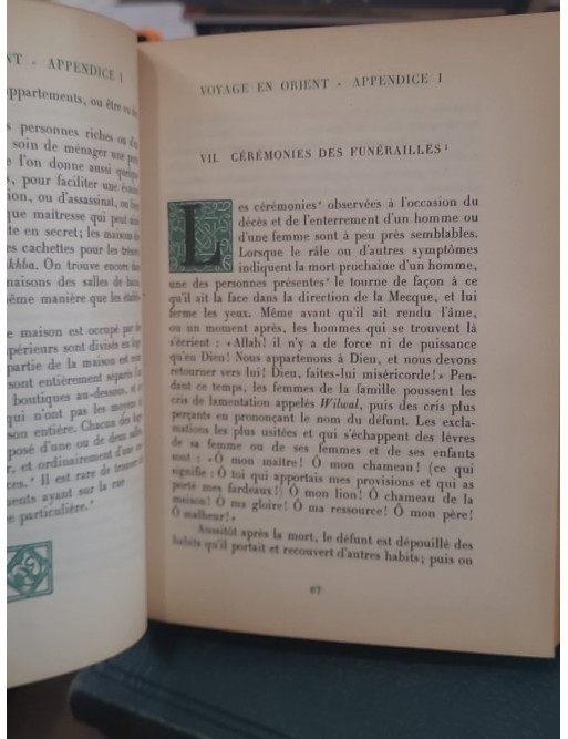 Voyage en Orient de Gérard de Nerval
