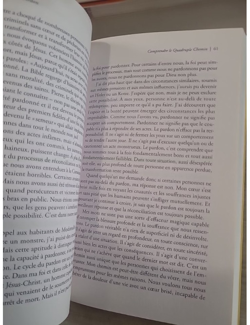 Le livre du pardon - Quatre étapes pour transformer nos vies et nos relations