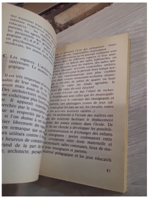 L'école maternelle - Son rôle, ses missions (1986) | Référentiel pédagogique