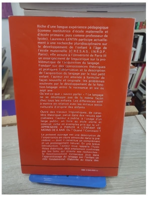 Comment apprendre à parler à l'enfant - Méthodes et pratiques en école maternelle