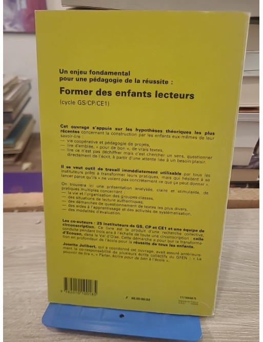 Former des enfants lecteurs - Tome 1 | Méthodes pédagogiques pour l'apprentissage de la lecture