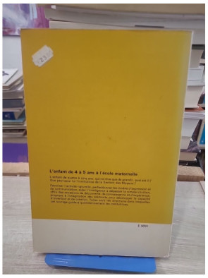 L'enfant de 4 à 5 ans à l'école maternelle | Développement et pédagogie