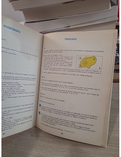 Prémathématique contemporaine - Écoles maternelles enfants de 4 à 5 ans - Livre de la maîtresse