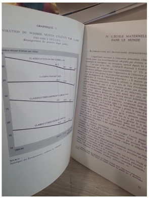 L'École maternelle aujourd'hui - Collection L'Éducation en France