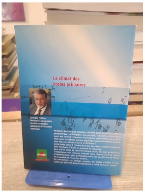 Le climat des écoles primaires : état des lieux, analyse et propositions