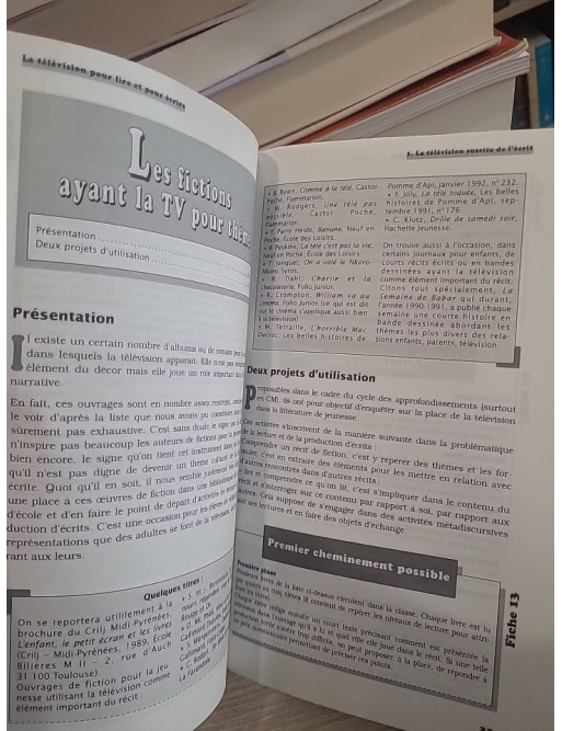 La télévision pour lire et pour écrire - Pédagogies pour demain